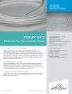 TYGON® 2475 Plasticizer Free Thermoplastic Tubing