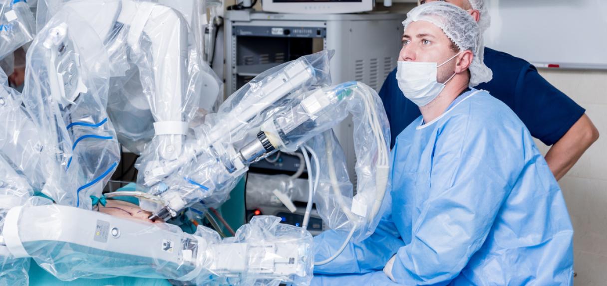 Robotik, Chirurgie, Stockfoto
