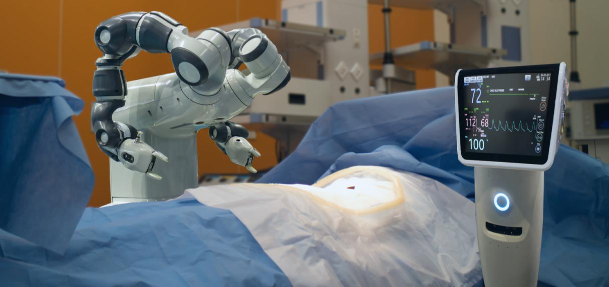 stockphoto of robotic surgery