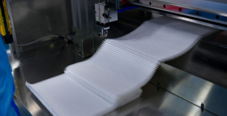 MED plissiertes Filtermaterial