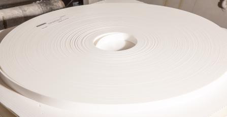 Rolle mit weißem Liner