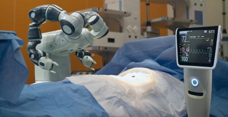 stockphoto of robotic surgery