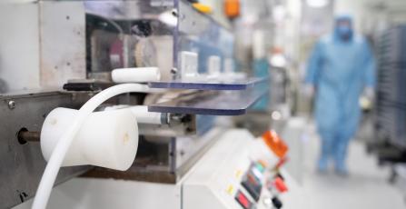 Saint-Gobain Silicone Extrusion Tubing manufactured in cleanroom