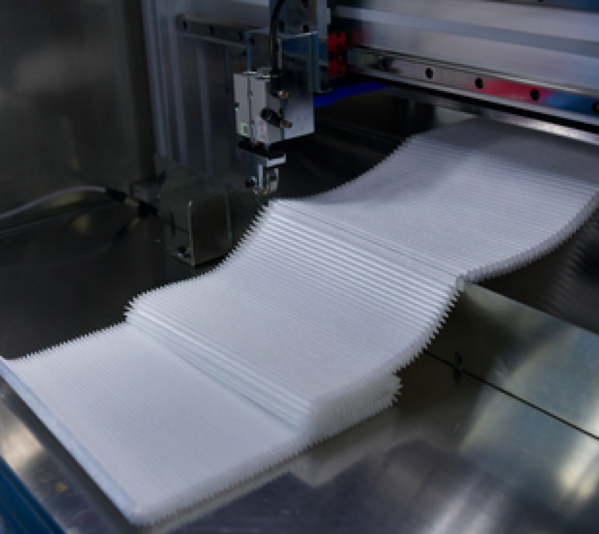 MED plissiertes Filtermaterial