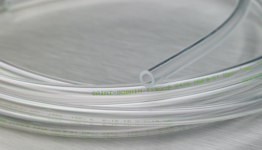 Tygon 2475 tubing coiled up