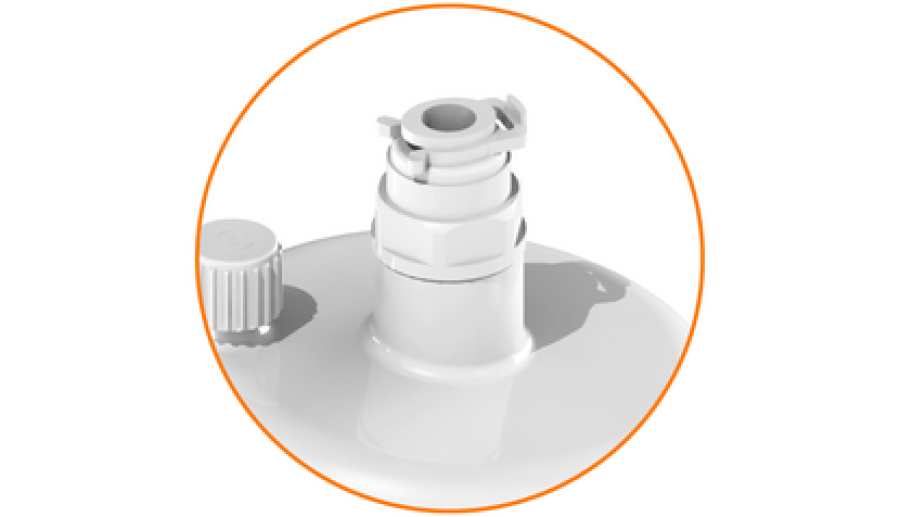 Schnellsteck-Endanschlüsse für Filterarmaturen